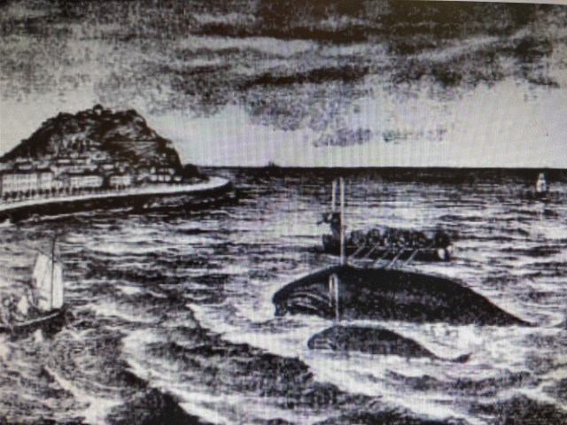 ballenero ría Urumea s XIX