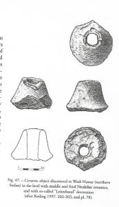 soplado cerámicas para insuflar de Wadi Hawar (Sudán) del neolí0007