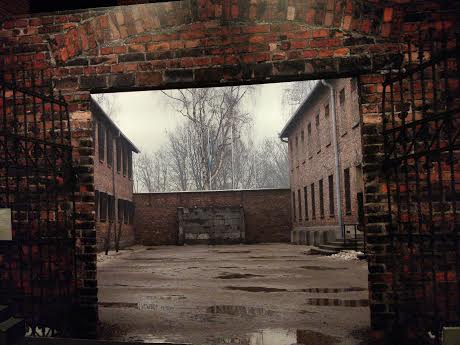 Auschwitz, el muro negro