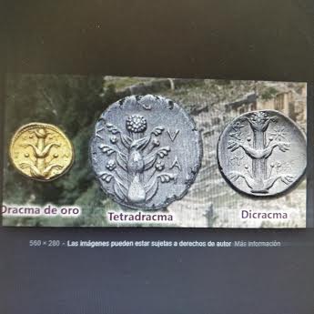 Silfio en varios dracmas