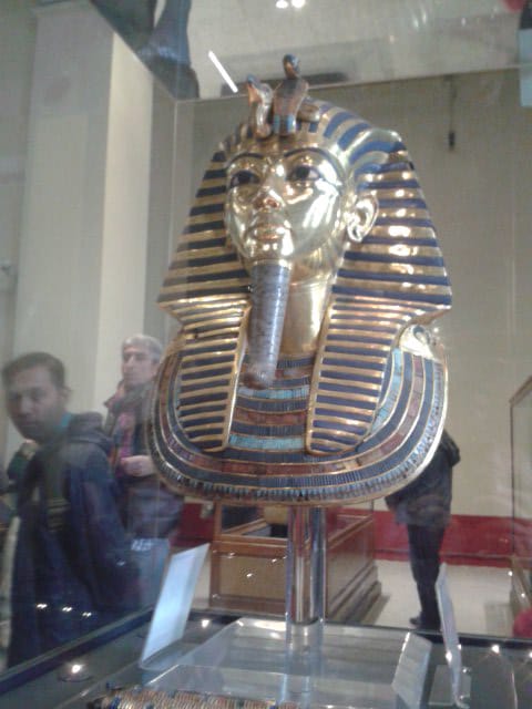 egipto, máscara de tutankamon