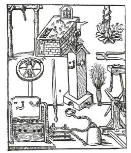 brujería. instrumentos de tortura de Bamberg